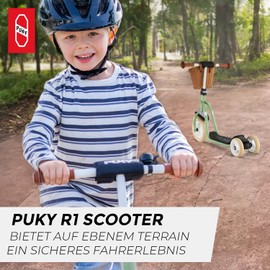 PUKY Scooter R1 Classic Retro Green