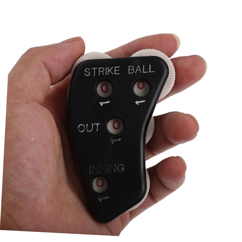 VICASKY 2Pcs Lightweight Baseball Umpire Clicker Durable Scoring Device for