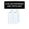 PSBM Hand Stretch Wrap, 4 Rolls, 18 Inch x 1476