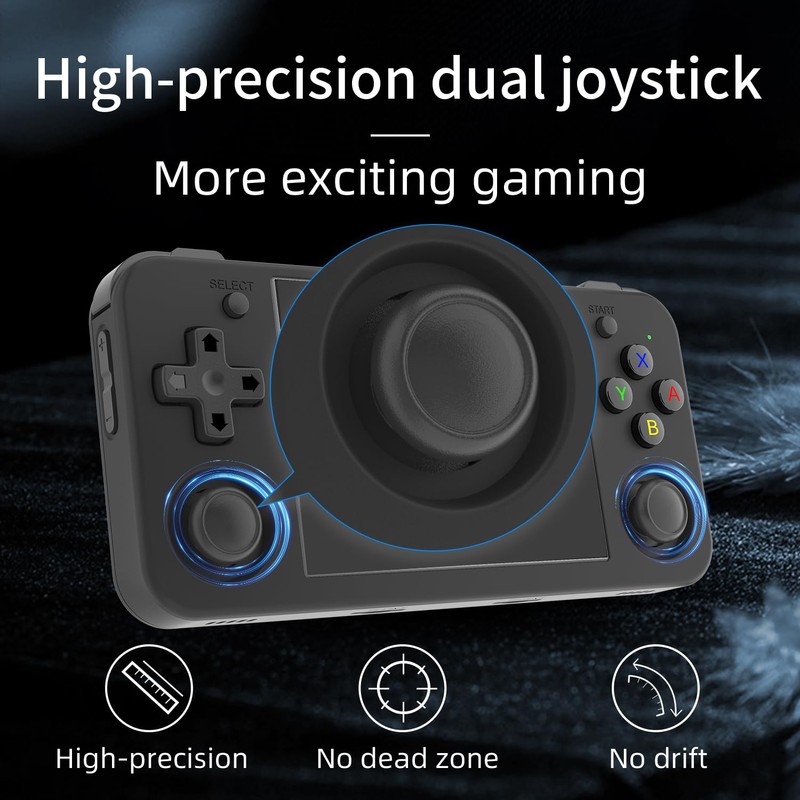 RG35XX H Retro Handheld Game Console with Linux System, RG35XXH