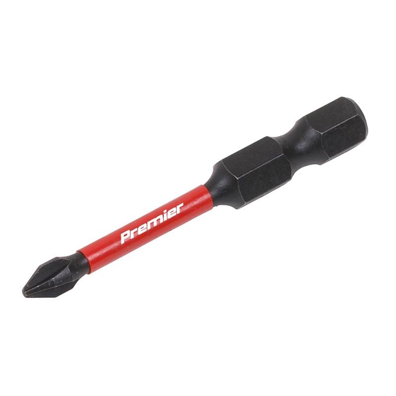 Sealey 3pc 50mm Phillips #1 Impact Power Tool Bit Set