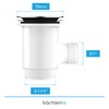 Bächlein Pop-Up Drain Fitting for the Sink, Diameter 70 mm
