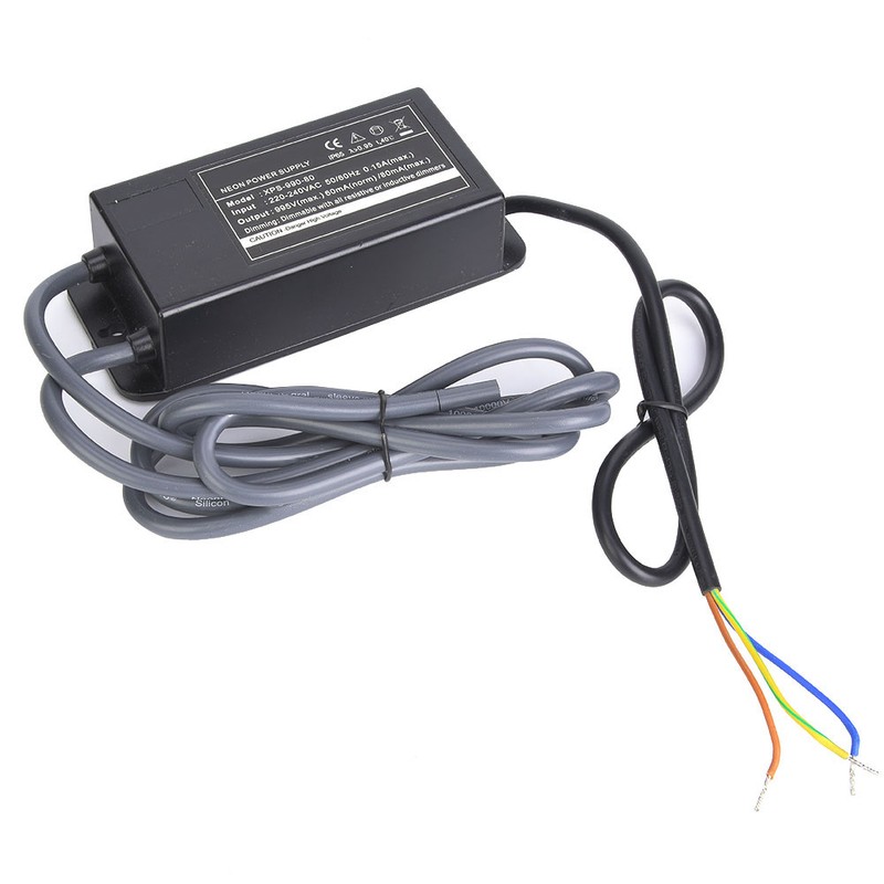 XPS-990-80 Neon Light Electronic Transformer Neon Sign Power Supply 0.9KV