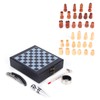 Stainless Steel Wine Opener Set with Thermometer Wine Corkscrew Present