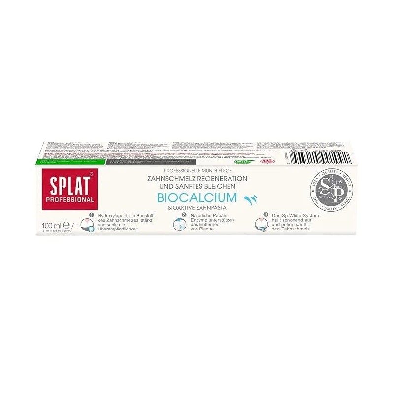 SPLAT Biocalcium Toothpaste 100ml – Enamel Restoration & Sensitivity Relief