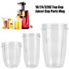 18/24/32oz parte superior Cup Juicer piezas taza de recambio para