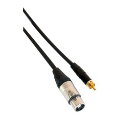 Cable Digiflex 10' XLRF-RCA