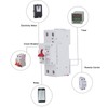 WiFi Circuit Breaker 2P 63A Power Monitor Remote Control Timing