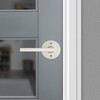 Kwikset Halifax Dummy Door Handle, Single Sided Round Lever for