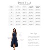 DRESSTELLS Cocktail Dress for Women 2025 Spring Wedding Guest Halter
