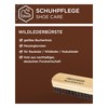 Fibertec Brass Bristle Brush for Suede / Suede / Nubuck