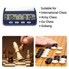 MOSTRUST Digital Chess Clock Timer, 5-in-1 Multifunction Portable Competition Specific