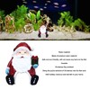 Christmas Aquarium Decoration Multipurpose Landscaping Resin Christmas Fish Tank Ornaments