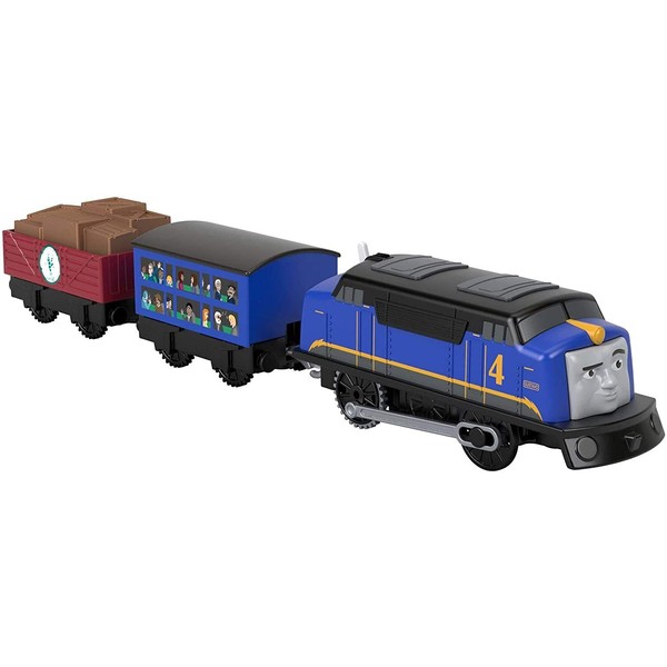 Thomas & Friends TrackMaster Gustavo, motorized toy train engine for toddlers and preschoolers ages 3 years & older