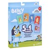 Bluey 5-in-1 Card Game Set - Includes 53 Jumbo Cards,