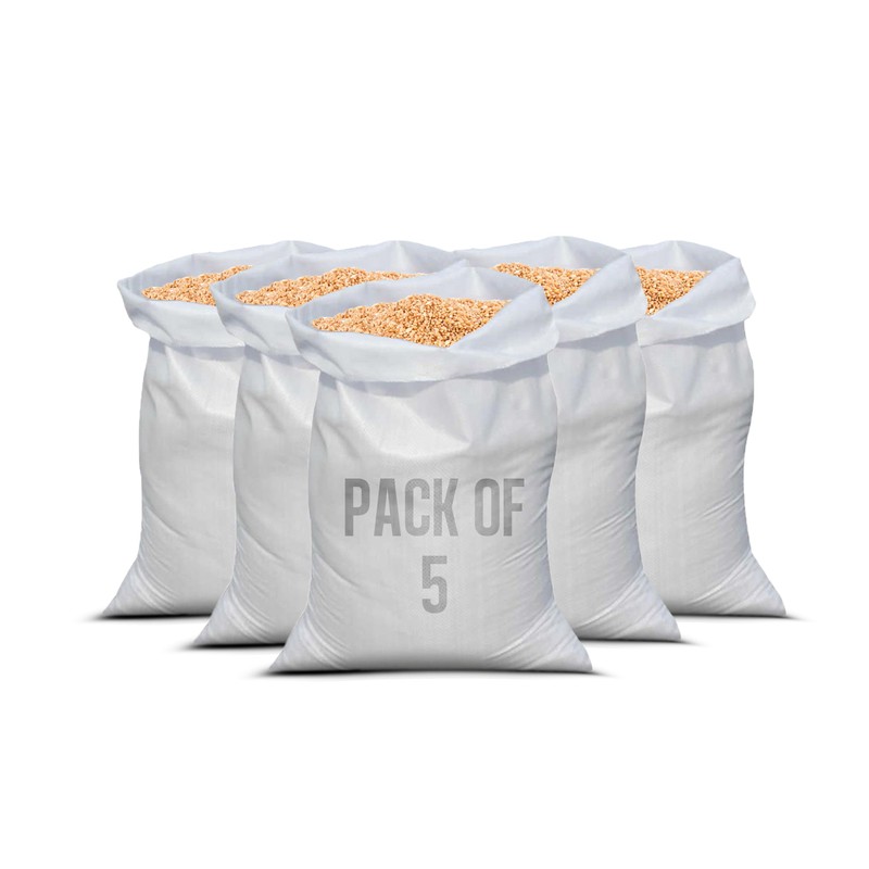 PRIMES DIY Strong Woven Rubble Builder PP Bags with liner,