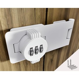 Cerradura de combinación sin llave, cerradura de combinación de 3 dígitos para puertas de gabinete, cerradura de cierre con código de contraseña, cierre de puerta de gabinete de aleación de zinc para