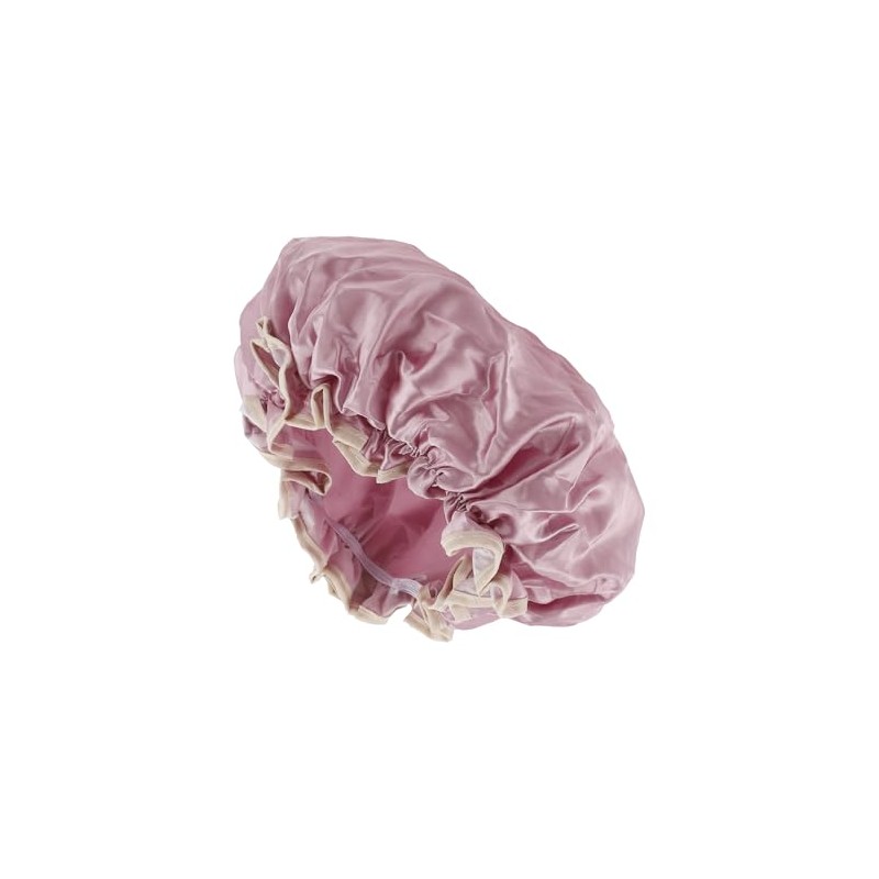 VOCOSTE Shower Cap Hair Cap Double Layer Waterproof Reusable Bath