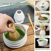 5 Pieces Matcha Whisk Set, Matcha Whisk Set, Matcha Bowl