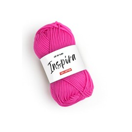 Art of Yarn İnspira 100% Cotton Yarn -3 DK Light, Soft & Smooth Yarn for Crocheting, Knitting & Crafts – 50g (1.76 Oz), 85m (92.96 Yds) – Perfect for Baby Blankets, Scarves & More – 1 Skein 99231