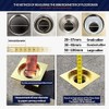 Shower Drain Floor Drain Backflow Preventer Magnetic Levitation One-Way Drain