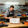 859PCS Grade 8 SAE Bolt Assortment Kit with Storage Box,