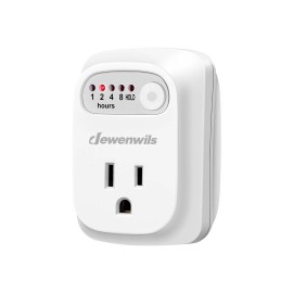 DEWENWILS Indoor Countdown Timer Outlet, Timers for Electrical Outlets,1/3 HP