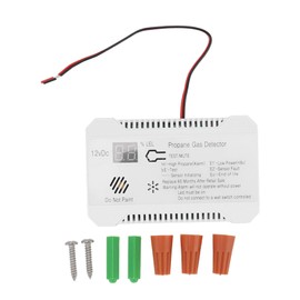 RV Propane Gas Detector 85dB Loudly Sound Alarms RV Propane Alarm with UL Certified Sensor White