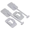 2 Pack: RV T-Style Door Holder Catch 6" for Latch