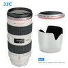 JJC White Shade Reversible Tulip Flower Hood for Canon EF