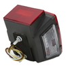 Pair LED Square Lights 12V Trailer Tail Brake Lamp High
