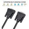 DTECH DB9 RS232 Serial Cable Null Modem Male to Female