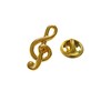 Music brooch treble clef brooch pin pin 2 piece set,