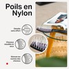 Olivia Garden Fingerbrush™ Paddle Hair Brush Small - Scalp Shape,