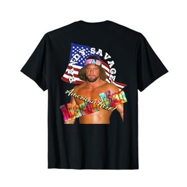 Randy Savage_001_Back Printed T-Shirt