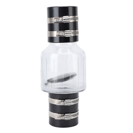Silent Sewage Sump Pump Check Valve Spring Loaded Flapper for Backflow Prevention Quiet Check Valve L