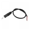 sourcing map 2.5 mm Male to Bare Wire TS 2-Pin