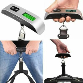 Portable Travel LCD Digital Hanging Luggage Scale Electronic Weight 50kg/10g