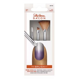 PRO BRUSH KIT Sally Hansen Nail Salon Pro Brush Kit Pinceles Decoraci Uñas