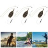 Leapiture 3Pcs Inline Method Feeder Set - Plastic Inline Fishing