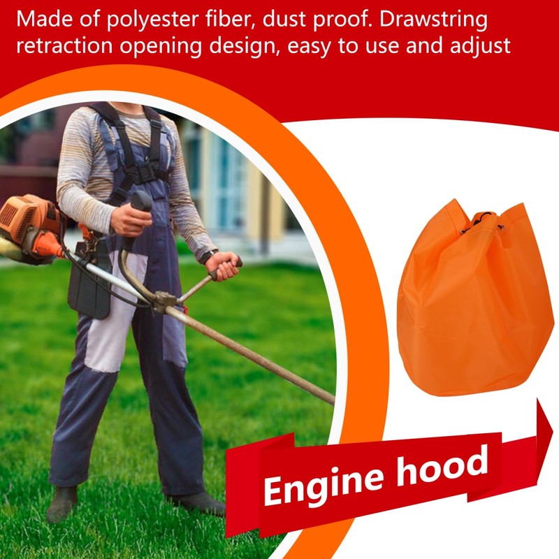 WELURE 4Pcs Engine Covers Dustproof Waterproof Cover Wrap for Weedeater