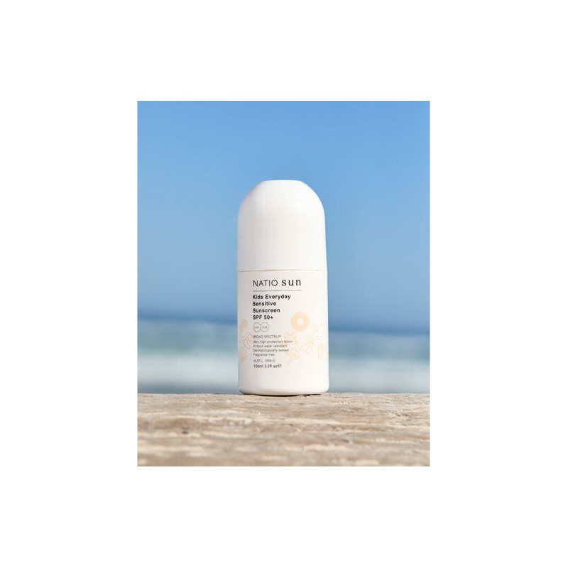 Natio Kids Everyday Sensitive Sunscreen SPF 50+ Roll On 100ml