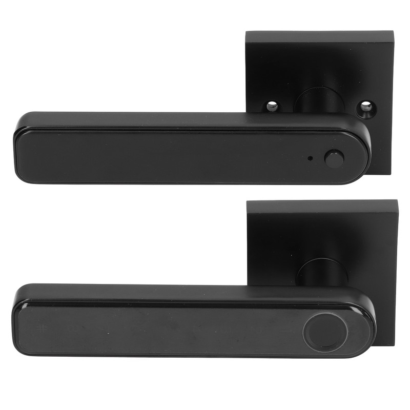 Password Handle Lock Smart Touchscreen Rechargeable Electronic Fingerprint Door Lock