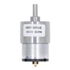 DC Geared Motor CW CCW Speed Reduction Self Locking Turbine