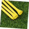 WOONEKY 100pcs Golf Tees Wooden Yards for Tee Box Friction
