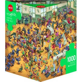1000 Piece HEYE Puzzle Mitgutsch : Justice For All! 29993 27.6 inches (50 x 70 cm)