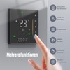 Decdeal WiFi Thermostat Water Underfloor Heating, Supports TUYA/Smart Life, Google