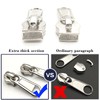 Pack of 18 Zip Repair Set, Zip Repair Set, for