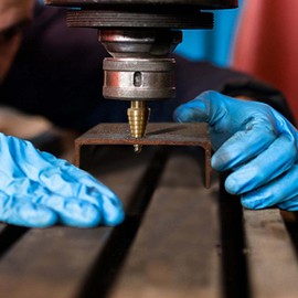 5 PCS Step Drill Bit, Automatic Center Punch, 50 Size High Speed Steel Unibit Drill Bits 118° X-Shaped Split Tip, Step Drill for Metal, Wood Plastic DIY with Case