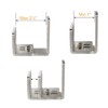 EaseLife Sliding Barn Door Bottom Floor Guide,Ball Bearings Adjustable Stay